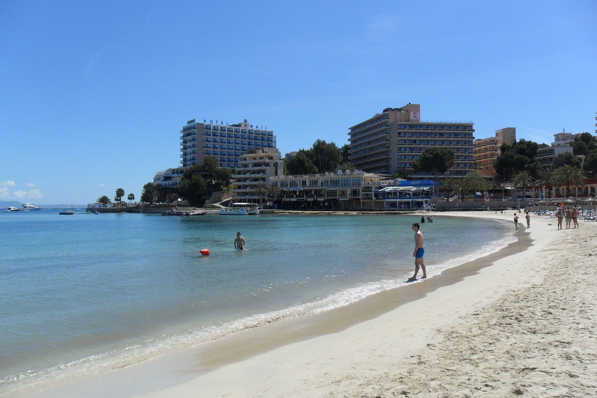 Direkt am Strand